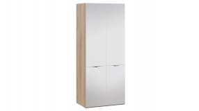 Шкаф для одежды с 2 зеркальными дверями «Глосс»